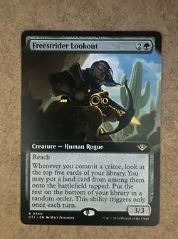 Freestrider Lookout Extended Art OTJ NM MTG - Image 1