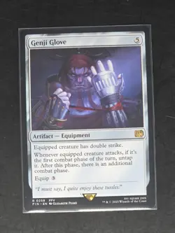 Genji Glove 0258 Final Fantasy Magic MTG NM/M !!! - Image 1