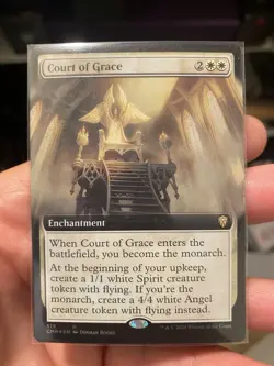 Court of Grace (Extended Art) -Foil Near Mint MTG Commander Legends - Image 2