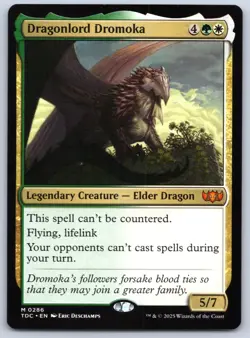 Dragonlord Dromoka - Commander Tarkir Dragonstorm - MTG - Magic - Near Mint - Image 1
