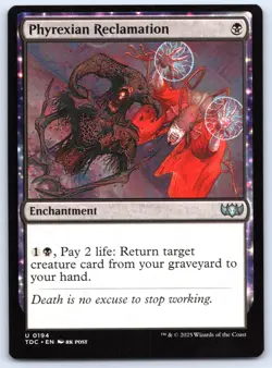 Phyrexian Reclamation - Commander Tarkir Dragonstorm - MTG - Magic - Near Mint - Image 1