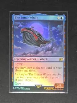 The Lunar Whale 0060 Foil Final Fantasy Magic MTG NM/M - Image 1