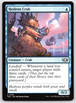 Hedron Crab - Commander Tarkir Dragonstorm - MTG - Magic - Near Mint - Image 1