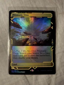 Prismatic Vista Foil Zendikar Rising Expeditions MTG Magic the Gathering Card NM - Image 1