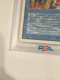 Magic the Gathering MTG Unlimited Timetwister PSA 4 Nicely Centered Undergraded - Image 3