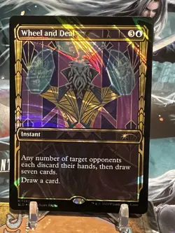 MTG Wheel and Deal [Secret Lair] ✨HALO FOIL✨ - Image 1