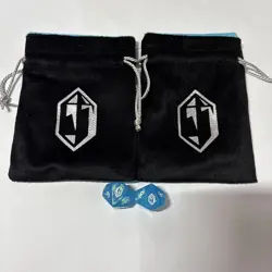 FF MTG dice x 2 dice holder x 2 Set 2 Pcs Final Fantasy from Japan pre-owned - Image 3