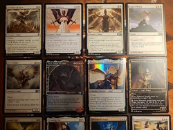 12x Angel MTG Cards Serra Angel Firja Judge of Valor Showcase Foil Radiant LOOK! - Image 4