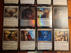 12x Angel MTG Cards Serra Angel Firja Judge of Valor Showcase Foil Radiant LOOK! - Image 5