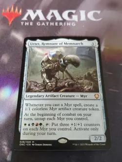 Mtg. Urtet, Remnant of Memnarch. Commander: Phyrexia: All Will Be One. Nm - Image 1