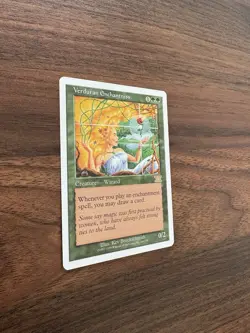 Verduran Enchantress English MTG Gold Sixth Edition NM - Image 2