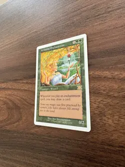 Verduran Enchantress English MTG Gold Sixth Edition NM - Image 3