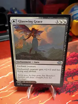 Glasswing Grace // Age-Graced Chapel (254) Modern Horizons 3 MH3 MTG Magic - Image 1