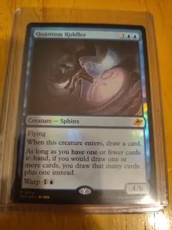 MTG Quantum Riddler Edge of Eternities Mythic Foil 0072 Pack Fresh - Image 1