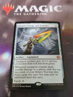 Mtg. Sword of Forge and Frontier. Phyrexia: All Will Be One. Pack Fresh - Image 1