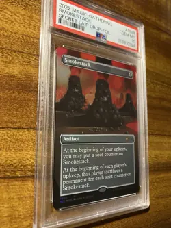 MTG✨SMOKESTACK Brdless FOIL✨SLC 30th Anniversary Countdown PSA 10 2022 POP 2 ! - Image 3