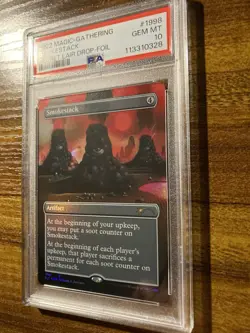 MTG✨SMOKESTACK Brdless FOIL✨SLC 30th Anniversary Countdown PSA 10 2022 POP 2 ! - Image 4