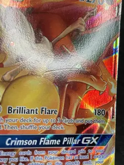 Pokemon Charizard & Braixen GX *MP* 22/236 Tag Team Sm-Cosmic Eclipse Holo 2019 - Image 5