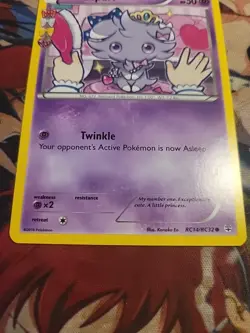 2016 POKEMON ESPURR RC14/RC32 GENERATIONS RADIANT COLLECTION NON-HOLO REGULAR LP - Image 2