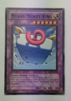 Yugioh Mokey Mokey King RDS-EN036 1st Edition Near Mint - Image 1