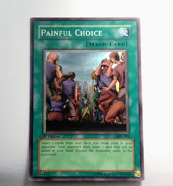 Yugioh Painful Choice MRL-049 Magic Ruler 2002 1st Edition Super Rare NM Vintage - Image 3