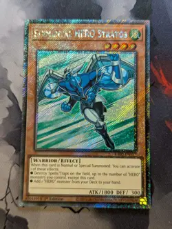 Elemental HERO Stratos - RA03-EN177 - Platinum Secret Rare - Yugioh - Image 1