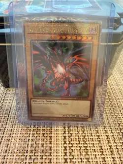 Yugioh! Red-Eyes Black Dragon (4th Art) RA04-EN109 *Quarter Century Secret Rare* - Image 1