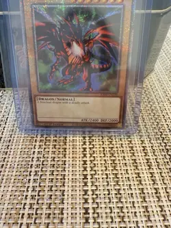 Yugioh! Red-Eyes Black Dragon (4th Art) RA04-EN109 *Quarter Century Secret Rare* - Image 4