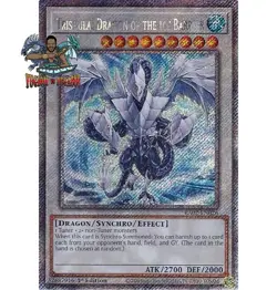 Yugioh! 1x Trishula Dragon of the Ice Barrier RA02-EN026 PlScR 1st Ed NM - Image 1