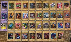 LP EX Yu Gi Oh Japanese Vol.4 common complete set No Ref old school 38cards - Image 1