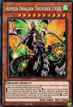 Blazing Vortex #BLVO-EN001 Armed Dragon Thunder LV10 - Image 1
