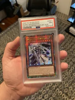 Yu-Gi-Oh! PSA Dark Magician Girl LDS3 PSA 6 & Silent Swordsman RA QCR PSA 9 Lot - Image 4
