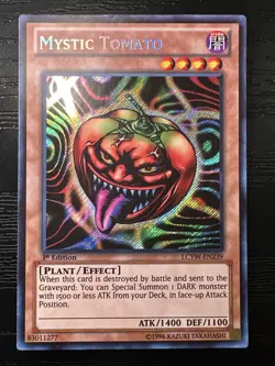 Mystic Tomato - LP - LCYW-EN239 - Secret Rare - 1st Edition - Image 1
