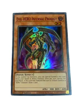 Evil Hero Infernal Prodigy LDS3-EN024 Yu-Gi-Oh - Image 1