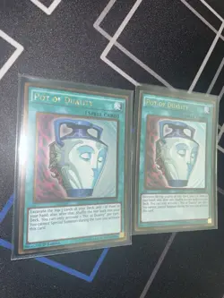x2 Pot of Duality PGL2-EN055 Premium Gold: Return of the Bling 1st Ed NM - Image 1