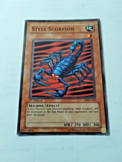 Yu-Gi-Oh! TCG Steel Scorpion Metal Raiders MRD-029 1st Edition Com.-Uncirculated - Image 2