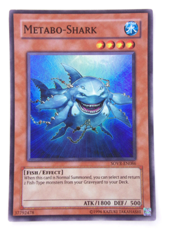 YuGiOh / Metabo-Shark / SOVR-EN086 / Unlimited Edition / Super Rare / (NM) - Image 1