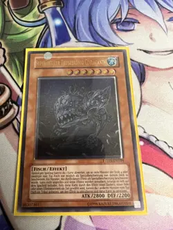 SUPERANCIENT DEEPSEA KING COELACANTH GERMAN ULTIMATE PTDN-EN034 DE034 LP YUGIOH - Image 1