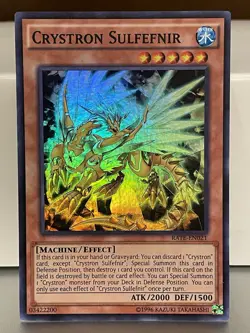 Crystron Sulfefnir - RATE-EN021 - Super Rare - Unlimited Edition - NM/VLP - Image 1