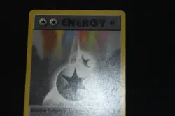 Pokemon Card MP 1st Edition Shadowless Double Colorless Energy 96/102 Base Set - Image 2