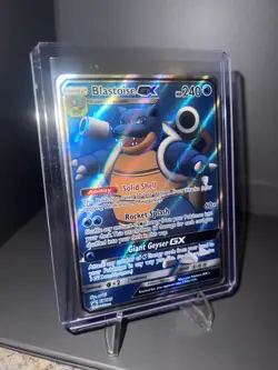 Pokemon TCG Blastoise GX SM189 SM Promos Holo Card - Image 1