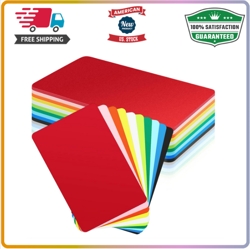 Zomiboo 50 Pieces Tall Trading Card Dividers,10 Colors Plastic Trading Card... - Image 1