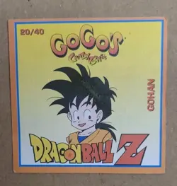 Dragonball Z Gogos Crazy Bones Card Gohan 20/40 - Image 1