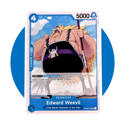 Two Legends One Piece Card (AX06): Edward Weevil OP08-042 - Image 1