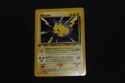 Pokemon Card MP 1st Edition Pikachu 70/111 Neo Genesis - Image 1