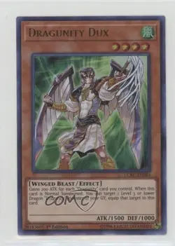 Dragunity Dux Ultra Rare 1st Ed. YuGiOh Legendary Collection Kaiba 1t6 - Image 1