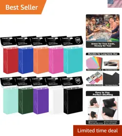 Sturdy Trading Card Sleeves (1000 Pack) - Matte Finish, Perfect for Shuffling - Image 1