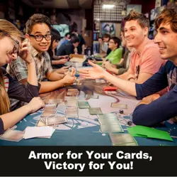 Sturdy Trading Card Sleeves (1000 Pack) - Matte Finish, Perfect for Shuffling - Image 4