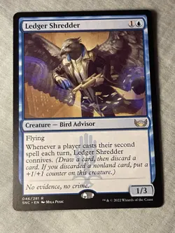 Ledger Shredder Streets of New Capenna #46 MTG Magic the Gathering Card NM - Image 1