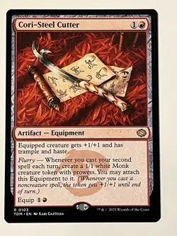 Cori-Steel Cutter Tarkir: Dragonstorm Non-Foil Regular MTG - Image 1